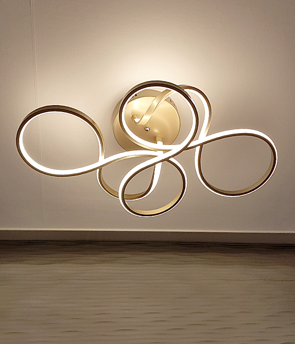 루브 LED방등 안방전등 50W - 골드