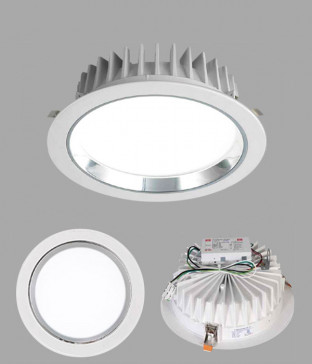 W 일반형 매입등 타공 200mm(8인치) KS 40W, 50W, 60W 고천정 다운라이트