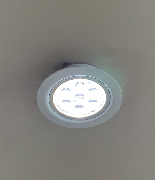 LED 매입등 타공 60mm(2인치) 가구 매입조명 (2W)