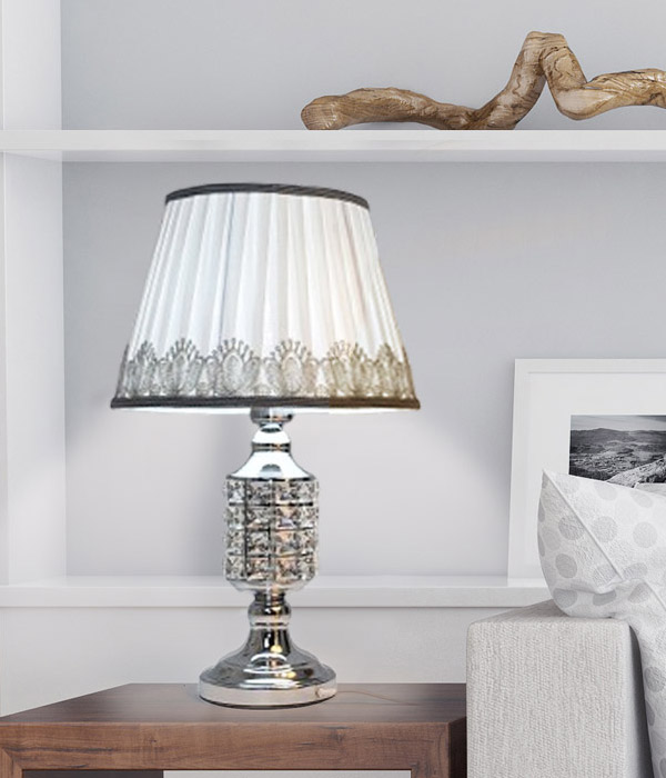 아치 침실스탠드 패브릭 단스탠드 (골드, 크롬)